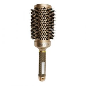 Generic Peigne &agrave; rouleau boucl&eacute;, brosse &agrave; cheveux pour femme, peigne &agrave; cheveux boucl&eacute;s, peigne &agrave; cheveux anti-br&ucirc;lure, peigne &agrave; rouleau avec poign&eacute;e anti-br&ucirc;lure, peigne &agrave; volume d'air r&eacute;sistant &agrave; la (zhixua, neuf)