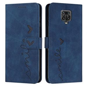 EATCYE Coque pour Xiaomi Redmi Note 9 Pro/Note 9 Pro Max/Note 9S, &Eacute;tui Housse en Cuir PU Magnetique [Pochette de Portefeuille], Etui de Protection pour Redmi Note 9 Pro/Note 9 Pro Max/Note 9S (Bleu) (EATCYE EU Direct Store, neuf)