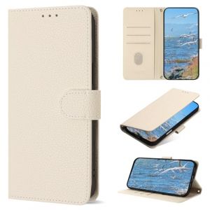 BoxTii Coque pour Samsung Galaxy A40, Housse en Cuir PU Premium, RFID Blocage Portefeuille Etui &agrave; Rabat Antichoc &Eacute;tui de Protection pour Galaxy A40, Blanc (BoxTii, neuf)