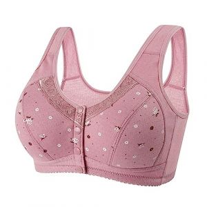 Soutien Gorge Ouvert Devant sans Armature Brassière Sport Ouverture Devant Soft BH Soutien-Gorge Femme Soutien Gorge Pas Cher Brassières Fitness Yoga Sleep Lingerie (sampleus, neuf)