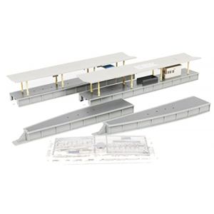 Kato Unitrack Island 23-170 Jeu de plateforme (pré-construit) Jauge N (Peaceful Deal, neuf)