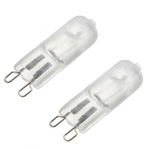 JZLBBC X&eacute;non Ampoule Halog&egrave;ne G9 230V 60W Lampe Base &agrave; Broche Halog&egrave;ne G9 40W 120V Dimmable Blanc Chaud 1PC 230V-60W (Caihongstron, neuf)