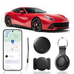 1 traceur GPS pour voiture compatible avec Google Find My App, traceur GPS, mini localisateur de voiture, pour v&eacute;hicules et bagages, pas d'abonnement, pas de SIM, localisation en temps r&eacute;el, fonction (Xingyaozhihe, neuf)