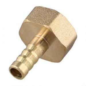 Raccord cannel&eacute; en laiton de 3/4" pour raccord de tuyau filet&eacute; femelle BSP dans les syst&egrave;mes fluides (10 mm) (nuoxiangdianzi, neuf)