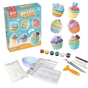ISAKEN Peinture Platre Enfant, Jouet Artisanat Peinture Jouet Peinture 3D Figurines, Moulage Peinture Animaux Enfant Peinture Moulage Animaux Plâtre Jouet Plâtre DIY Loisir Créatif pour Enfants (Qpolly, neuf)