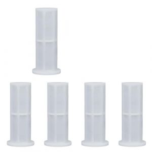 NineSSJLY Lot de 5 filtres à eau blancs – Filtre fin 0,15 mm – Compatible Kärcher 4.730-059.0 – Filtre à visser pour jardin, camping-car et camping (NineSSJLY, neuf)