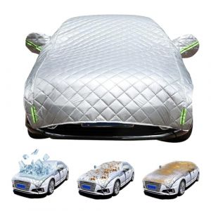 Bache Voiture Exterieur Anti Grele pour Jaguar F-Type,Étanche Respirante Bâche de Voiture, Housse de Protection Anti-grêle,Coton Épais,Protection Tous Temps a78uki (QinNian, neuf)