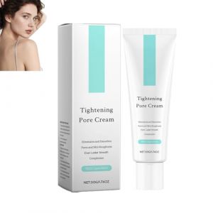 Cr&egrave;me affinante pour les pores, minimisateur de pores pour le visage, cr&egrave;me visage rafra&icirc;chissante et hydratante pour peaux grasses et mixtes, raffermissante, purifiante et hydratante (1pcs) (doushangdianzi, neuf)