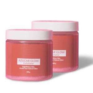 Azucar Glow Blanqueador Y Exfoliante, Exfoliant éclatant pour le visage, Gommage naturel au sucre pour le visage et le corps, Gommage facial au sucre, Gommage biologique pour le visage (2PCS) (shangzeng, neuf)