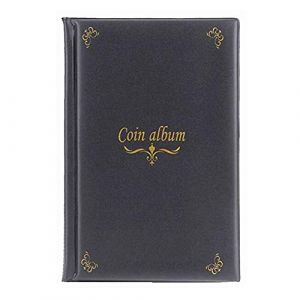 MULOVE Album collecteur de pi&egrave;ces de monnaie 150 pochettes Convient pour les pi&egrave;ces de monnaie de moins de 4,4 cm de diam&egrave;tre (MULOVE Direct, neuf)