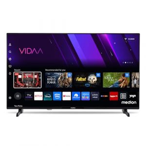 MEDION Téléviseur Full HD 100,3 cm (40 Pouces) (Smart TV, HDR, VIDAA Store, Netflix, Prime Video, Disney+, DAZN, Paramount+, HbbTV, PVR, Bluetooth), MD 840101 (medionshop-deutschland, neuf)