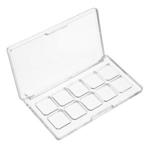 Générique Palette de Transparent à Compartiments Conteneur Réutilisable pour Fard à Joues et Organisateur Cosmétique pour Voyage et Diy (Braveforya, neuf)