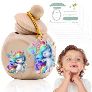 SPERMUOY Boîte à dents de lait pour fille - Boîte à dents de lait - Boîte à dents de lait - Boîte à dents pour enfants - Pour cérémonie familiale (Reminan, neuf)