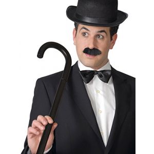 Fiestas GUiRCA GUI18426 Charlie Chaplin Canne 80 cm, Noir (DisfraZZes  France, neuf)