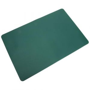 STOBAZA Coussin de Manucure Double Face Cuir Souple Antidérapant Tapis de Table Réutilisable pour Salon de Beauté Accessoire Ongles et Entraînement Manucure Vert Foncé (Vitong, neuf)