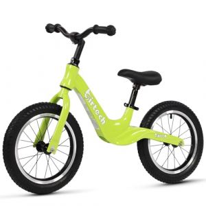 Hello-5ive V&eacute;lo d'exercice 14" pour gar&ccedil;ons et Filles de 3, 4, 5, 6 Ans, pneus avec Cadre en Alliage de magn&eacute;sium, v&eacute;lo d'entra&icirc;nement l&eacute;ger et sans p&eacute;dales pour Les Tout-Petits (ALBION HOME, neuf)