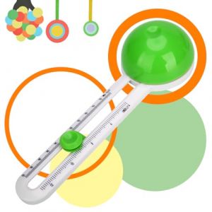 Coupeur De Papier Circulaire Cut Paper Circle Rotary Circle Cutter Rotatif Craft Massicot Supplies (Green) (Wailicop., neuf)