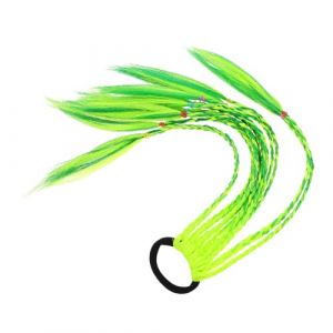 JEWEDECO 1pièce Perruque Garçon Fille Tresses Décoratives Pour Fête Accessoire De Coiffure Coloré Synthétique Pour Garçon Fille (Durgant, neuf)
