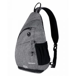 Waterfly Sac Bandouliere Homme Femme: Sac Triangle Grande Capacité Sac de Poitrine Sacoche Bandoulière Sac a Dos pour Sport et Loisirs Randonnée Excursion Voyage (DEKINMAX-PowerUK, neuf)