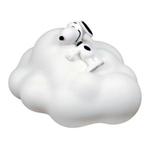 Blue Sky Studios Snoopy Cloud Light – Lampe USB-C rechargeable avec 3 niveaux de luminosité – Design en vinyle souple – Snoopy endormi sur un nuage – Lampe de bureau (Blue Sky Studios, neuf)