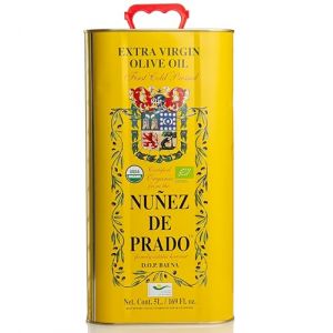 Nu&ntilde;ez de PRADO | Huile d'olive extra vierge extra vierge (vari&eacute;t&eacute;s Picudo et Hojiblanca) - Bo&icirc;te de 5 litres (Oliva Oliva, neuf)