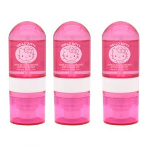TAKE CARE | Brume de corps parfum&eacute;e Hello Kitty | Parfum fruit&eacute; & gourmand | M&ucirc;re, Cerise, Amande, Framboise & Vanille | Format pratique | +90% d'ingr&eacute;dients naturels | Vegan | Lot de 3x 35ml (Cosmeco, neuf)