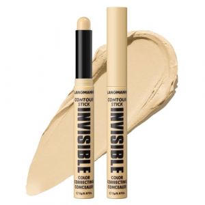 Stick crème contour, Mat Bâton bronzant, Maquillage en bâton pour modeler les contours du visage, Facile à estomper et lisse, Résistant à l'eau Longue durée Cache-cernes bâton bronzant #01 Jaune (TOPBeauty, neuf)