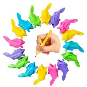 ZKGYUS Lot de 100 Guide Doigts Ecriture Enfant Aide Ecriture Enfantide Ecriture Enfant Aide Pour Tenir Son Crayon Support Ecriture Enfant (Piasbta Sbasub, neuf)
