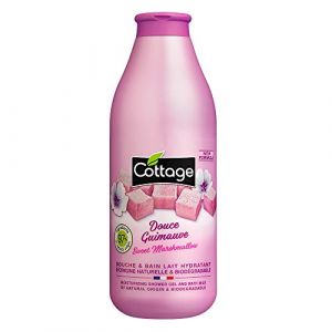 Cottage Douche/Bain Lait Hydratant Douce Guimauve 97 % d'Ingrédients d'Origine Naturelle 1 Unité X 750 ml (Ethic Solution, neuf)