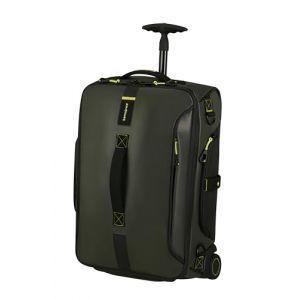 Samsonite Paradiver Light - Sac de Voyage/Sac &agrave; Dos &agrave; 2 roulettes S, 55 cm, 51 L, Vert (Jungle Green) (TradeINN, neuf)