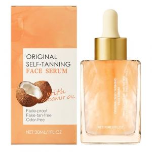 Lotion Autobronzante - Gouttes Autobronzantes Visage Effet Bronzé | Autobronzant Naturel sans Soleil avec Effet Sombre Graduel pour Soin de Beauté Voyage Extérieur Plage Femmes et Hommes (XingTaiShiXinNiuNongYeYouXianGongSi, neuf)