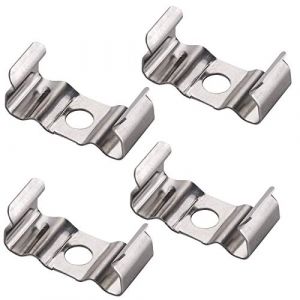 Set de 4 x Clips de Fixation pour SO-TECH® Profilé-22-LED (S&O Handelsgesellschaft mbH, neuf)