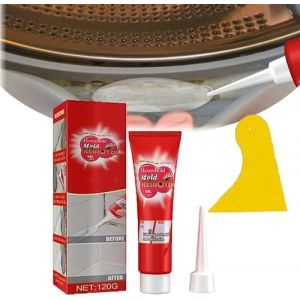 Ashopfun Flinzor Dissolvant de moisissures – Gel nettoyant Flinzor pour enlever les moisissures, gel magique avec racloir, pour carrelage, meubles, murs (1 pièce) (Ashopfun Official Store, neuf)