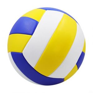 Zilimontt Ballon de volley-ball doux au toucher officiel taille 5 pour int&eacute;rieur ou ext&eacute;rieur, plage, gym, sport en cuir synth&eacute;tique, imperm&eacute;able, pour l'int&eacute;rieur, l'ext&eacute;rieur, la piscine, la gym (zilian, neuf)