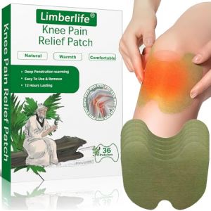 Patch Chauffant, 36Pcs Patch anti Douleur Genoux, Patch Anti Douleur, Patchs de Soulagement de la Douleur Pour Douleurs au Cou, Epaules, Courbatures, Articulations (Limberlife Store, neuf)