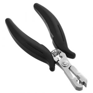 CRILSTYLEO Fer à Extensions De Cheveux Sans Couture Kit De Broyeur D'extensions De Cheveux Ouvre-extensions De Cheveux Outils D'utilisation De Salon Outils De Cheveux Black Plastique (Yolena, neuf)