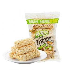BaiLiSnacky Snacks chinois : Snacks à base d'orge et de blé des Highlands 150 g (12 pièces) (Saveur d'arachide) (Best Food SHOP, neuf)