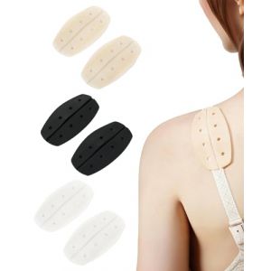 SOVYTH 3 Paires Anti Glisse Bretelles Soutien Gorge, Silicone Pour Bretelles De Soutien-Gorge, Support De Bandouli&egrave;Re, Convient aux femmes (MARK & BRANDS SHOP, neuf)
