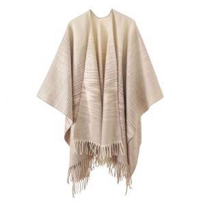 Poncho d'hiver pour Femme Femmes doux Cachemire &eacute;charpe en Laine de Grandes Pashminas ch&acirc;le Automne Printemps Hiver Coupe-Vent Chaud Mode Cape Ch&acirc;le Cardigan Ch&acirc;le Cape Poncho Chaud De Femme (Beythetly, neuf)
