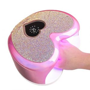 Uozonit S&eacute;choir &agrave; ongles LED &ndash; Machine de manucure 96 W avec 39 LED | S&eacute;choir rapide pour vernis &agrave; ongles avec 4 r&eacute;glages de minuterie | pour &eacute;pouse, m&egrave;re, petite amie, partenaire, famille, amis (Elancc, neuf)
