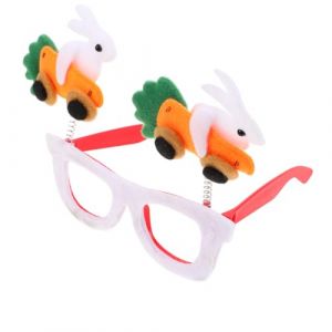 BESTYASH Lunettes De Pâques Lunettes De Lapin Lunettes Fantaisie Lunettes De Décorations De Fête De Lapin Oreilles De Lapin Lunettes De Fête Pour Enfants Lunettes De Lapin (Feast of Yan, neuf)