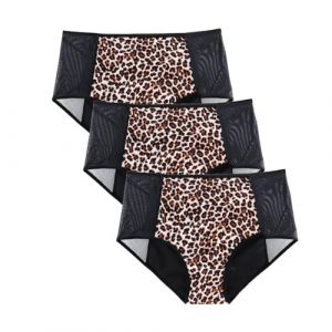 ACMEDE Culottes Menstruelles Slip Flux Tr&eacute;s abondant Grande Taille XS-6XL, Culotte menstruelle 50ML Sexy Mesh Protection Hygi&eacute;nique Confortable Ultra Absorbante Culotte Incontinence, 40-160KG (Acme Co,., neuf)