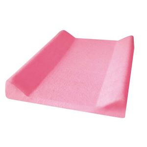 Housse à langer en tissu éponge de première qualité 50 x 70/80 - Fuchsia (BabyExpert, neuf)
