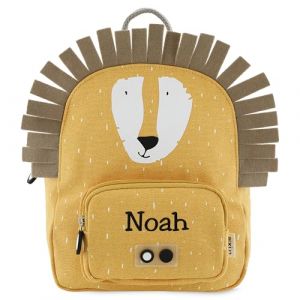 upstitch studio Trixie Sac à dos et gourde pour enfants, sac à dos de maternelle, sac à dos et gourde pour enfants, personnalisables avec nom individuel ou en kit, Lion, Rucksack SMALL (upstitch studio, neuf)