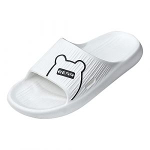 Luadnysin Sandales Claquette Homme Cuir Chaussure &Eacute;t&eacute; Sandale Pantoufles pour Sabot De Plage Claquettes Hommes Confort Confortable Ete Mule Chausson Chaussures Sport en Salle Plastique Espadrilles (FUKUANMA-FR, neuf)