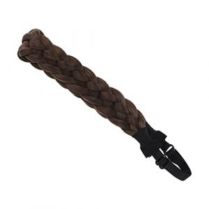 Vaguelly Bandeau Accessoires de cheveux des filles queue de cheval style bande de cheveux tressée élastique poutre gym hairpin Cerceaux de cheveux tresser les cheveux Fil haute température (Bustling Xin, neuf)