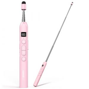 Norwii N21 Clicker de Pr&eacute;sentation Bluetooth avec Pointeur D'enseignement T&eacute;lescopique, T&eacute;l&eacute;commande de Pr&eacute;sentation avec B&acirc;ton R&eacute;tractable pour PowerPoint, Pr&eacute;sentateur sans Fil, Avanceur de Diapos (norwii, neuf)