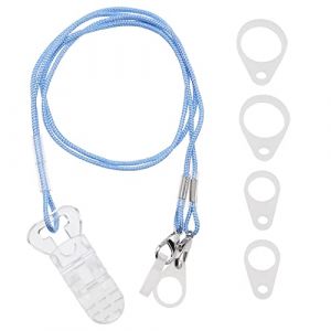 Corde de Proth&egrave;se Auditive Clip d'aide Anti-perte 3 Tailles Boucles en Silicone avec Bo&icirc;te de Rangement en Plastique pour Adultes Enfants (eMagTech, neuf)