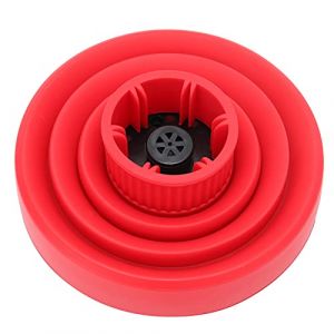 Diffuseur de sèche-cheveux diffuseur de sèche-cheveux pliable universel diffuseur pour sèche-cheveux de voyage pliable portable (rouge) (Taikune, neuf)