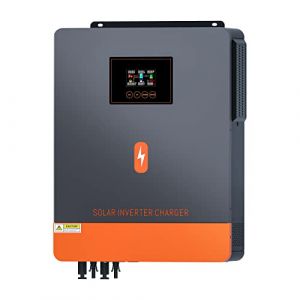 PowMr Onduleur solaire hybride 10,2 kW 48 V CC vers 220 V/230 V AC hybride avec régulateur de charge solaire MPPT 180 A - Entrée PV maximale 500 V CC - Fonctionne avec batteries plomb-acide et lithium (Y-SOLAR FR, neuf)
